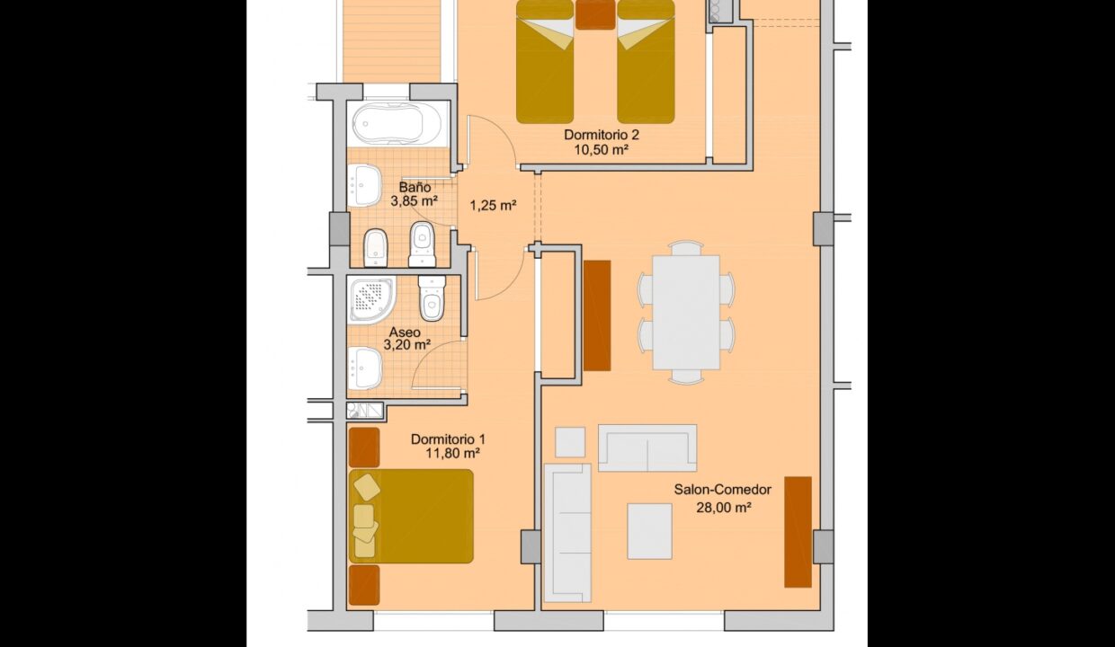 1173_vivienda_3_planta_primera_2_bedrooms